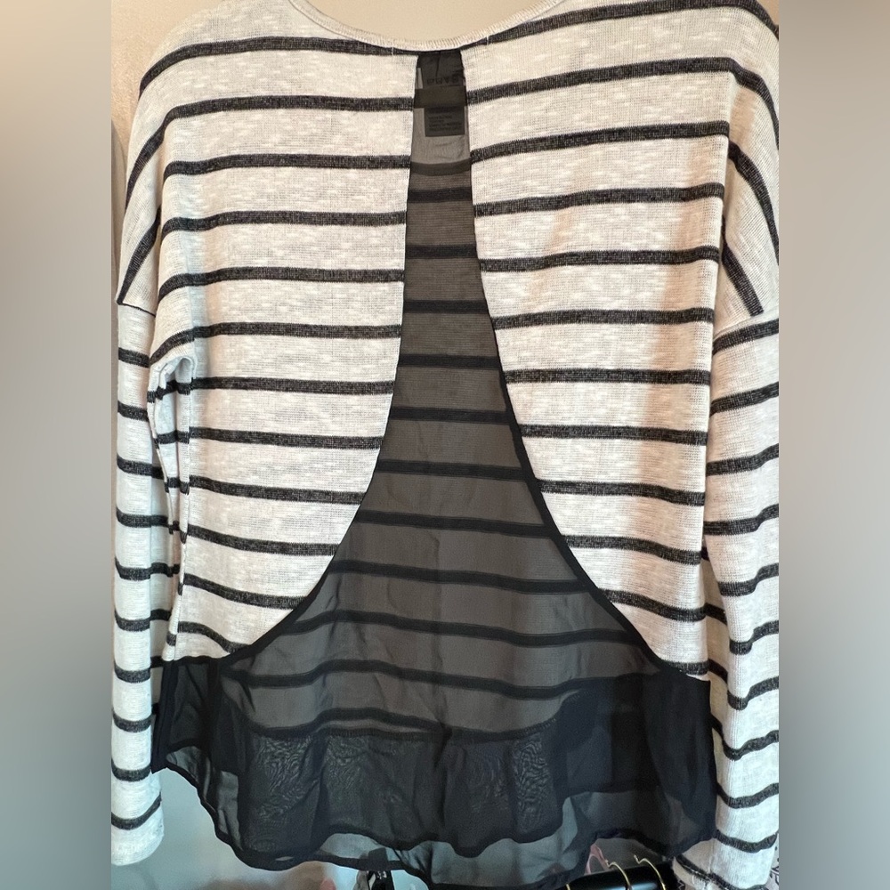American Rag Stripe Top - Picture 2 of 4